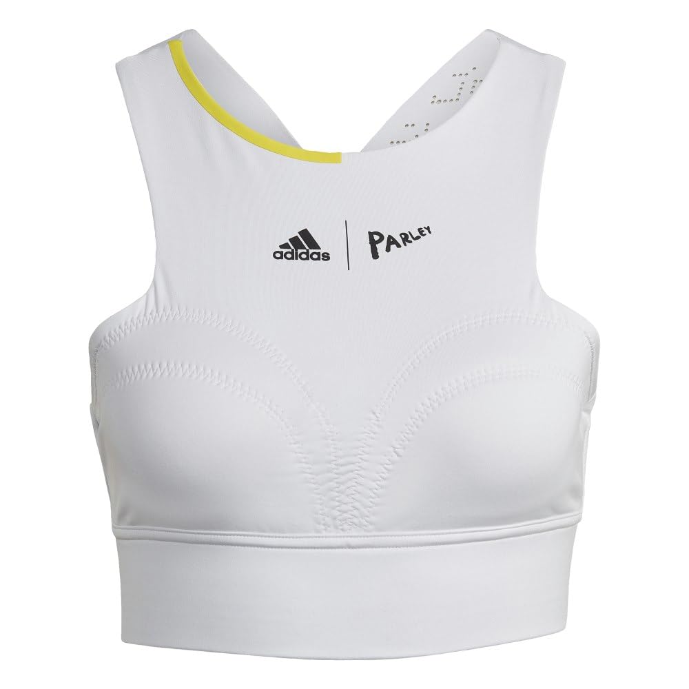 Adidas Parley London Women's Tennis Crop Tank White