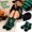 K, variant on Voska Halloween Funny Thick Crew Socks for Women Warm Cozy Fall Winter Patterned Mid Calf Socks Holiday Gift Daily Wear A One Size