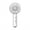 White, variant on Portable Mini Fan Portable Handheld Fan with Led Light Usb Rechargeable Mini Fan 3 Speeds Brushless Motor Quiet Design for Travel Office Outdoor Use