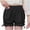 Black, variant on SROBPTY Girls 4-16 Years Solid Safety Ruffled Shorts Lightweight Summer Wear Pink, 14-15 Years