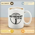 thumbnail image 2 of Shop4Ever My Retirement Plan Golfing Novelty Ceramic Coffee Mug Tea Cup Gift Golf Retiree Gift (White Handle 11 oz.), 2 of 4