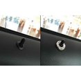 thumbnail image 6 of Bling Crystal Decor Alloy Door Lock Knob Ring Covers For Mini Cooper R55 R56 R57 R58 R59 R60, etc Silver, 6 of 9