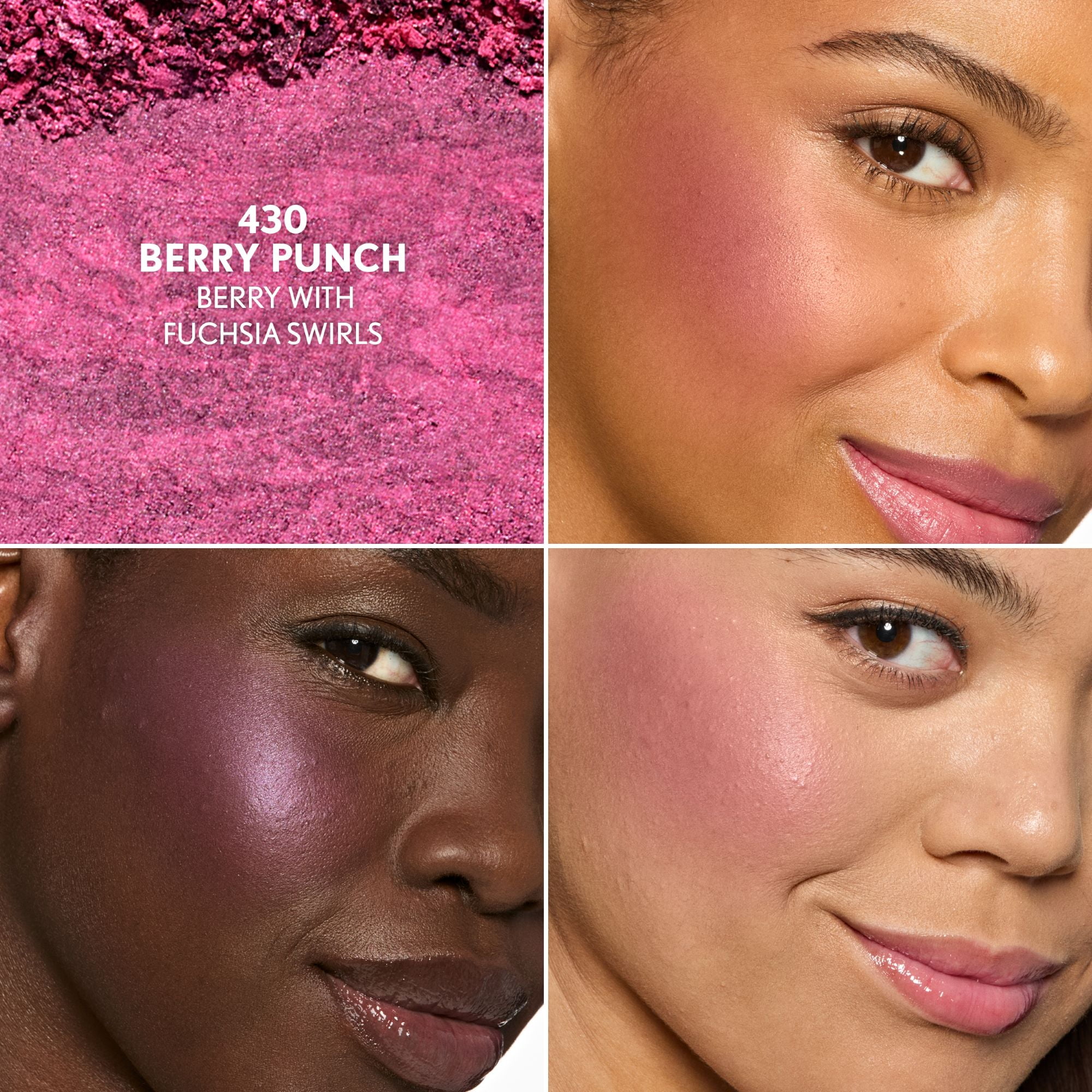 COVERGIRL TruBlend Skin Enhancer Baked Luminous Blush, 430 Berry Punch, 0.28oz