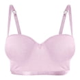 thumbnail image 1 of Brasier Hanes para Mujer, Balconette de Algodón Morado Malva Talla 38B, 1 of 4