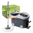 thumbnail image 1 of Trapeador de Microfibra Giratorio con Cubeta Spin Mop Mágico CM-TOP, Color Gris, 1 of 4