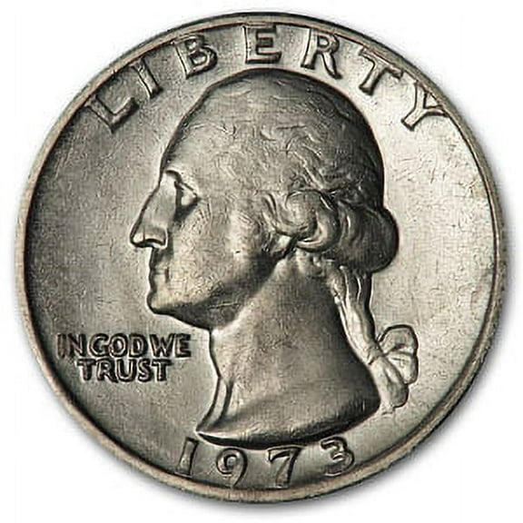 1973 Washington Quarter BU