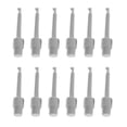 thumbnail image 3 of S SERENABLE 12 Pieces Fishing Lure Display Clips Compact Portable Sturdy Alloy for Fly Tying White, 3 of 9