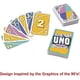 thumbnail image 4 of UNO Legendary 1990s with emblematic illustrations of this era, board and card game, 2 to 10 players, from 7 years old, GXV50, 4 of 5