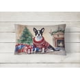thumbnail image 4 of Boston Terrier Christmas Fabric Decorative Pillow 12 in x 16 in, 4 of 4
