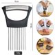 thumbnail image 3 of Stainless Steel Onion Fork - Stainless Steel Onion Knife, Slicer for Cutting Meat, Vegetables, Fruits, etc. - Stainless Steel Kitchen Utensil, 3 of 5