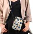 thumbnail image 4 of HELLHERO Winter Sweaters Shoulder Bag Polyester with Shoulder Strap Messenger Bag for Travel Daily Use, 4 of 7