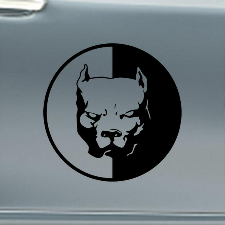 Bulldog car decal 2025