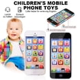 thumbnail image 4 of CNKOO Yphone Y-Phone Juguete para reproducir música Teléfono móvil Aprendizaje de inglés Regalo educativo para bebés y niños, 4 of 5