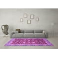 thumbnail image 3 of Ahgly Company Indoor Rectangle Oriental Purple Traditional Area Rugs, 6' x 9', 3 of 4