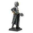 thumbnail image 5 of Medieval Knight Crusader Axeman Dollhouse Miniature Figurine 4" H Suit of Armor, 5 of 7