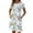 Multicolor, variant on MIUOWANP Summer Dresses for Women with Pockets Ladies' Leisure Beach Holiday Suitable with Adjustable Shoulder Straps V-Neck Pocket Dresswers Multicolor XL