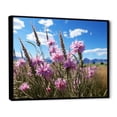 thumbnail image 2 of Designart "Cornflowers landscape IV" Floral Floater Framed Wall Art Living Room, 2 of 7