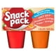 Jus de fraise et d'orange sans sucre Juicy GelsMD de Snack PackMD 4 coupes, 396 g – image 1 sur 2
