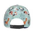 thumbnail image 6 of Balery Christmas Winter Animals Baseball Cap For Women Men,Adjustable Size For Running Workouts And Outdoor Activities All Seasons, 6 of 9