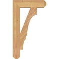 thumbnail image 3 of Ekena Millwork 3 1/2"W x 16"D x 28"H Balboa Craftsman Smooth Bracket, Western Red Cedar, 3 of 4