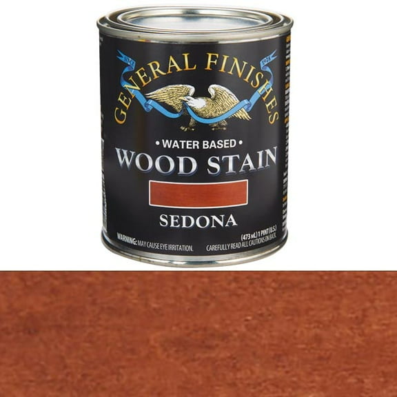 General Finishes Wood Stain, Water Based, Sedona Stain, Pint