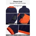 thumbnail image 7 of GINGTTO Men's Winter Softshell Fleece Lined Reversible Bomber Jacket with Detachable HoodGINGTTO Mens Winter Jacket Softshell Fleece Lind with Detatchable Hood，Reversible Bomber Windbreaker for Men, 7 of 7