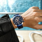 Crrju New Men Watches Top Brand Luxury Chronograph Quartz With Stainless Steel Sports Wristwatch Relogio Masculino - Quartz Wristwatches