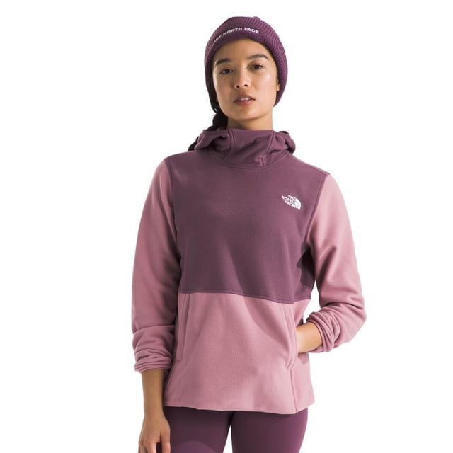 Sudadera de forro polar con capucha THE NORTH FACE Glacier Mauve X-Small