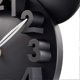 thumbnail image 4 of 2026 Modern 3D Mickey Mouse Clock Super Cute Black Wall Clocks for Disney Fans Kids Nursery School Students, Height: 12 Inch, 4 of 5