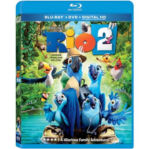 Rio 2 (Blu-ray + (DVD) + Digital HD) (Bilingual)