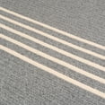 thumbnail image 3 of Modern Wool Stripe Grey 4' x 6', 3 of 4