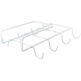 thumbnail image 1 of Organizador de Tazas Bajo Alacena, Blanco, Soporte Colgante para Cocina, Maximiza Espacio de Almacenamiento, 1 of 7
