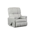 thumbnail image 7 of Manual Recliner Chair, Overstuffed Reclining Chair with Soft Padded Arms and Back, Comfy Single Sofa for Living Room, Bedroom, 7 of 7