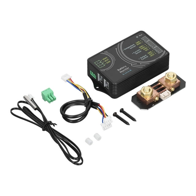 Medidor de batería, monitor de batería Coulombmeter Voltaje Voltímetro de batería Coulómetro de batería El mejor de su clase