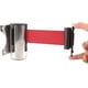 thumbnail image 4 of Barrera retráctil Barrera de seguridad expandible de acero inoxidable de 2 m Barrera de cinta Cinturón de seguridad montado en la pared Control de multitudes con accesorios, 4 of 5