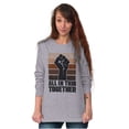 thumbnail image 4 of All in This Together Social Justice Long Sleeve TShirt Men Women Brisco Brands M, 4 of 6