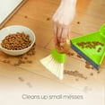 thumbnail image 3 of Full Circle Tiny Team Bamboo & Recycled Plastic Mini Dustpan & Brush Set for Small Messes - Green, 3 of 9
