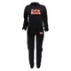 thumbnail image 3 of Gibobby Conjunto de sudadera para mujer Sudadera informal con estampado de para mujer, traje deportivo de dos piezas con múltiples bolsillos(Negro,XL), 3 of 5