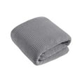 thumbnail image 2 of Fleece Bath Towel - Ultra Absorbent & Quick-Drying, Soft Plush Fabric, Home & Shower Use, Oversized Bath Sheet, Gray, JKODE, 2 of 5