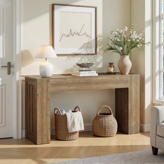 Ktaxon Modern Gold Metal Entryway Console Sofa Table with Top