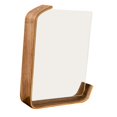 thumbnail image 2 of Luzkey Picture Frame Ornament Easy to Install for Home Decor,Double Sided Photo Frame,Wooden Display Stand for Office Weddings Table 6 Inch, 2 of 8