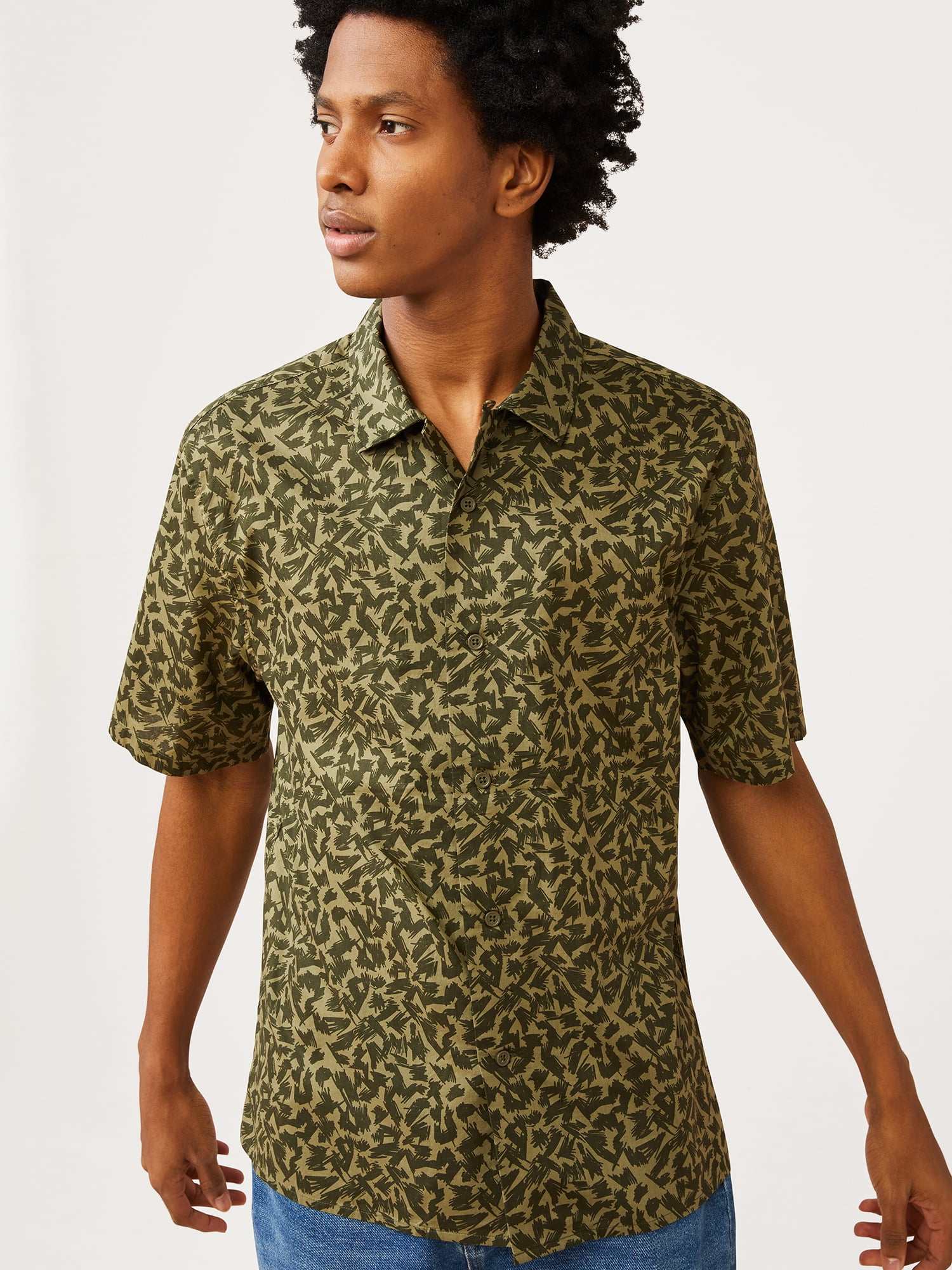 men's short sleeve shirt pattern free