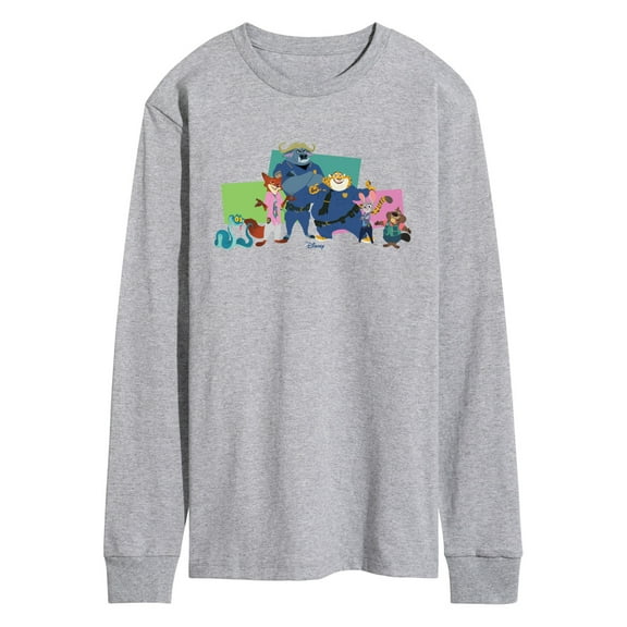 Zootopia 2 - Nick, Judy, And Friends - Men's Long Sleeve Graphic T-Shirt