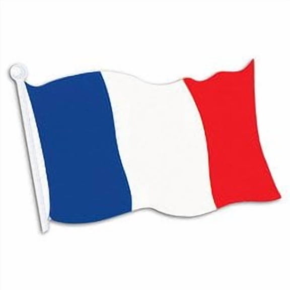 French Flag Cutout