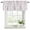 Grey, pink, variant on 2 Pack Valances for Window, Teal Blue Grey Botanical Short Curtains for Kitchen Bedroom Living Room, Spring Floral Summer Farmhouse Rod Pocket Small Window Treatment Valance Drapes 54 x 18 Inch