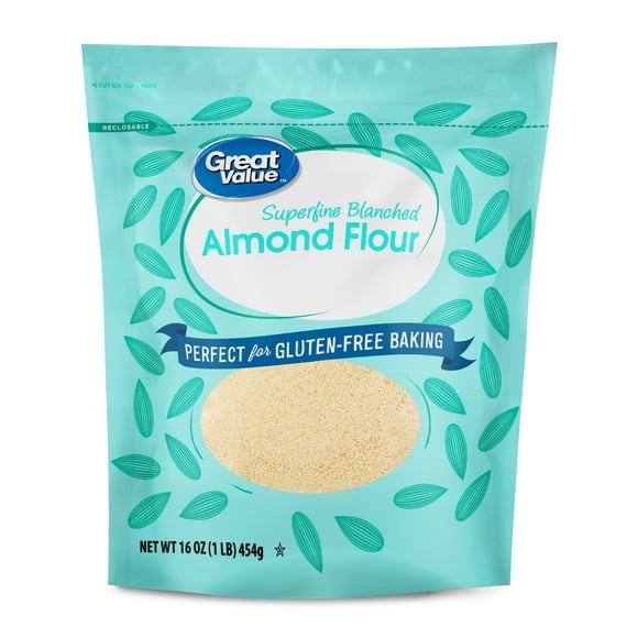 Great Value Superfine Blanched Almond Flour, 2 lb