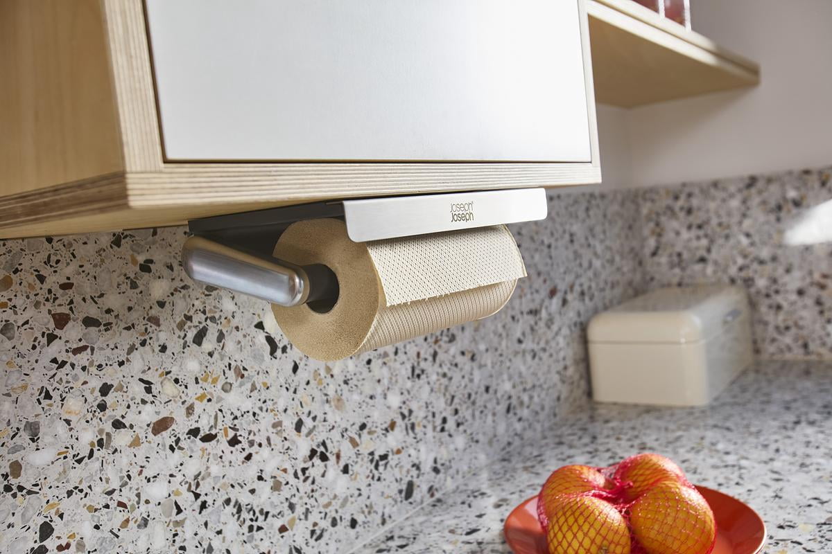 Joseph Joseph RollGrip Under-shelf Easy-tear Paper Towel Holder