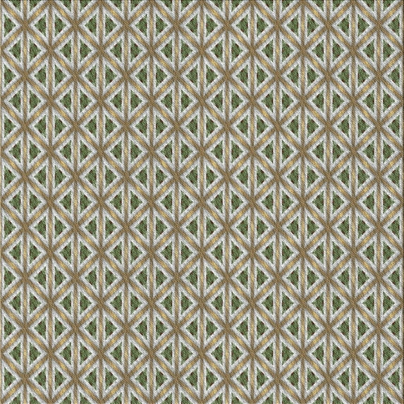 Ahgly Company Indoor Square Patterned Brown Novelty Area Rugs, 8' Square