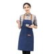 thumbnail image 1 of Delantal, genérico, impermeable, para hombre, uniformes de salón de uñas, azul marino, 1 of 9