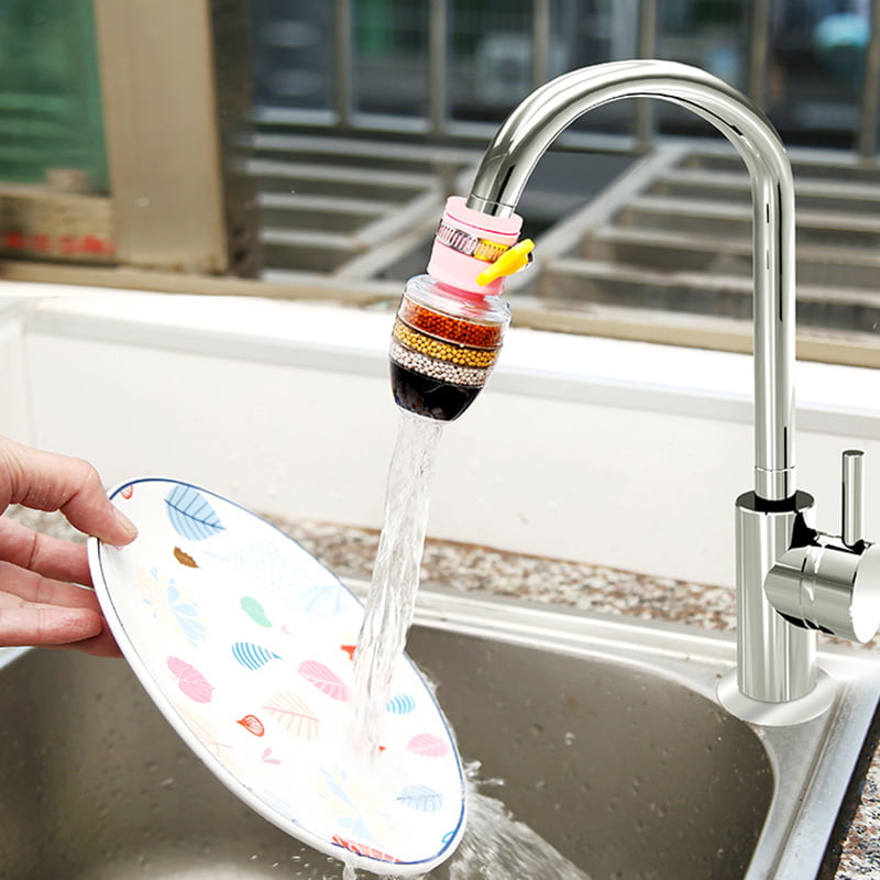 Universal Interface Activated Carbon Faucet Water Filters Six Layer Water Filter